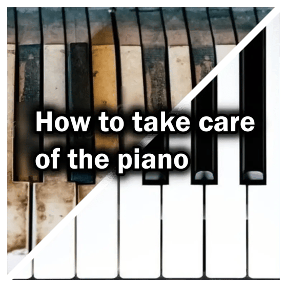 how to clean piano